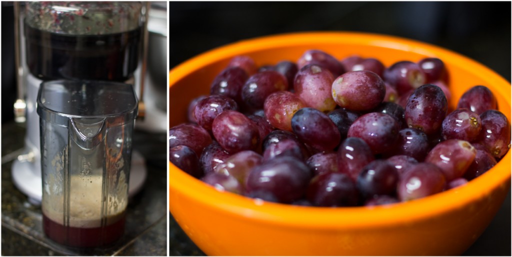 Juice and Grapes